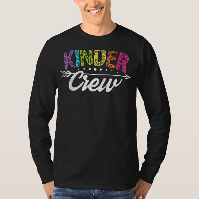 Kindergartenlehrer Kindergarten Erster Schultag de T-Shirt (Vorderseite)