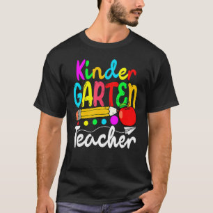 Kindergartenlehrer Niedlich zurück an den ersten S T-Shirt