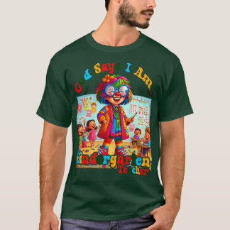 Kindergartenlehrerin für Frauenlehrerin Grafische  T-Shirt