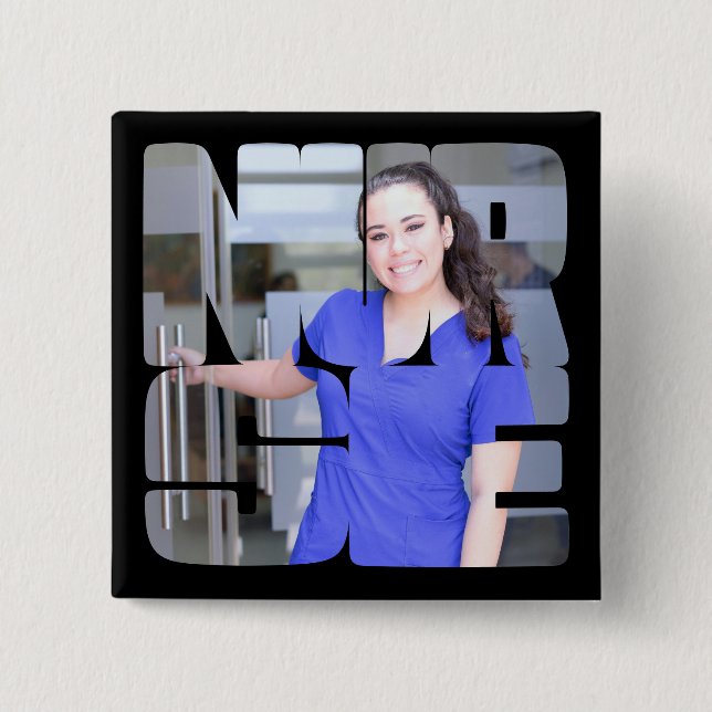 Kindergartenplatz für Foto Button (Vorderseite)