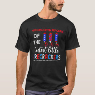 Kindergärtnerin der kleinen St. Feuerwerkskörper T-Shirt