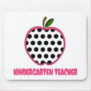Kindergärtnerin-Tupfen Apple Mousepad