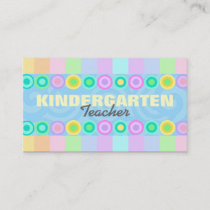 Kindergärtnerin-Visitenkarten Visitenkarte
