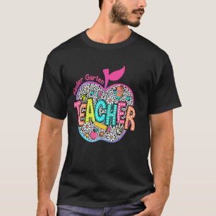 Kindergärtnerin Zurück zur Schule Apfel Dalmatien T-Shirt