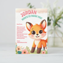 Kindergeburtsparty "Little Fox" Niedlich