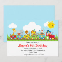 Kindergeburtstag des Circus Train