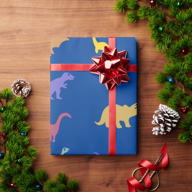 Kindergeburtstag Dino Gastgeschenk Geschenkpapier (Feiertagsgeschenk)