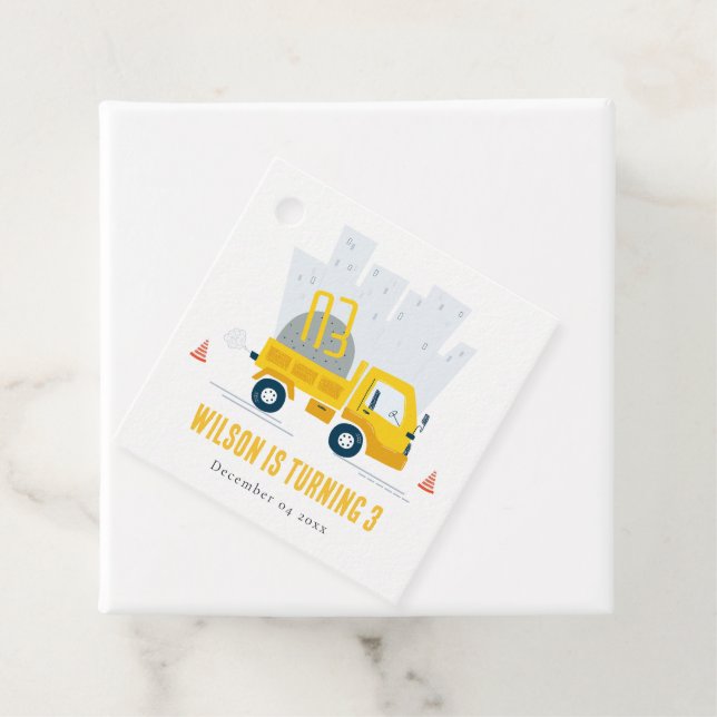 Kindergeburtstag eines Zugfahrzeugs Geschenkanhänger (Beispiel)