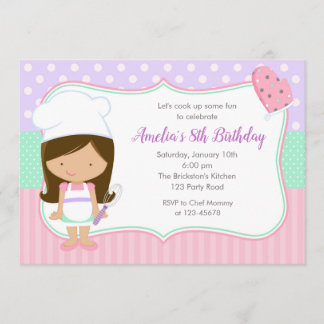 Kindergeburtstag Einladungen (Kochen Koch Backen)