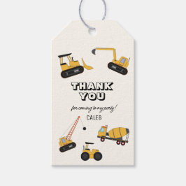 Kindergeburtstag für den Bau eines Trucks Geschenkanhänger