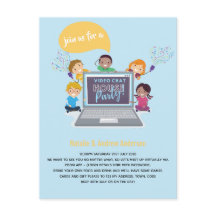 Kindergeburtstag Online Video Chat Virtual LiveStr