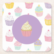 Kindergeburtstag Party cupcake Pastellmuster
