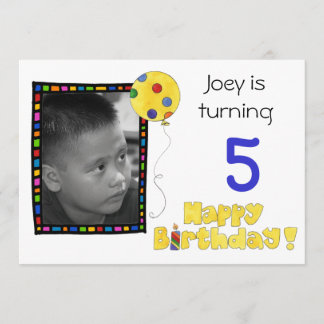 Kindergeburtstag-Party Einladung