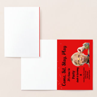 Kindergeburtstag Party Einladung