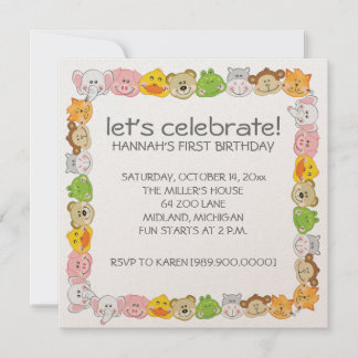 Kindergeburtstag-Party Einladungen