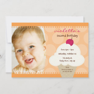 KINDERGEBURTSTAG PARTY INVITE niedlicher Eiskegelk Einladung