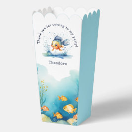 Kindergeburtstag Party Jumping Fish Danke Geschenkschachtel