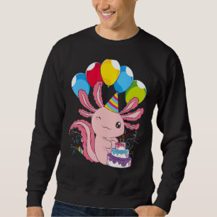 Kindergeburtstag Party Kuchen Haustier Amphibien A Sweatshirt