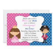 Kindergeburtstag-Party Prinzessin-Pirate