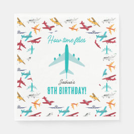 Kindergeburtstag Party Times Fliegen Serviette