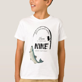 Kindergeburtstag-Party zum Thema Fischfang T-Shirt