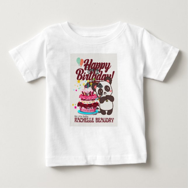 Kindergeburtstag T - Shirt (Vorderseite)