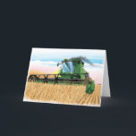 Kindergeburtstagkarte mit Mähdrescher Karte<br><div class="desc">Mähdrescher-Themakarte für Geburtstag oder anderen besonderen Anlass. Diese Karte genau - Match unser Kindermähdrescher-T - Shirt,  der bei www.shirtsthatgo.com verfügbar ist-</div>