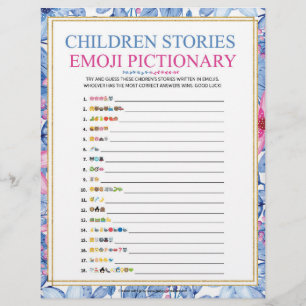 Kindergeschichte [Aquarell] Briefbogen