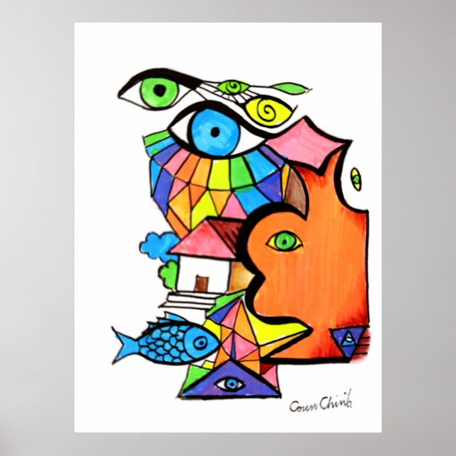 Kindergeschichte Poster (Vorne)