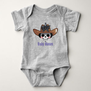 KinderHalloween, Kinderknochen Skelett UNISEX Baby Strampler