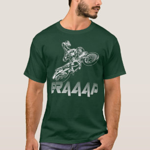 Kinderhalterung Braap Motocross Dirt Bike T-Shirt 