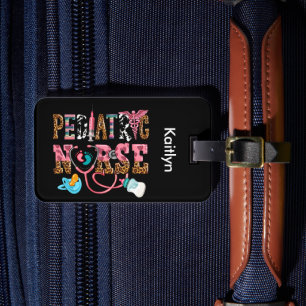 Kinderheilkunde Südwesttypografie Gepäckanhänger