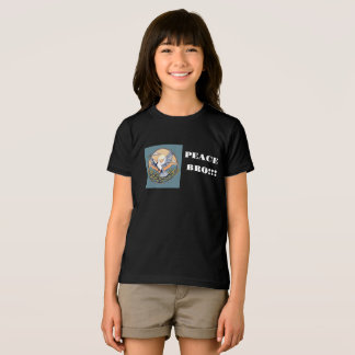 Kinderhemd mit Friedenssymbol Tri-Blend Shirt