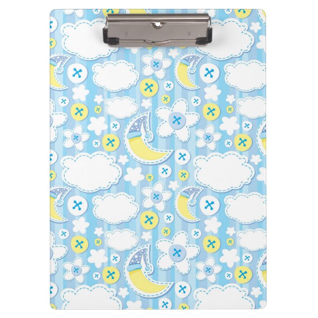 Kinderhintergrund Klemmbrett (Vorderseite)