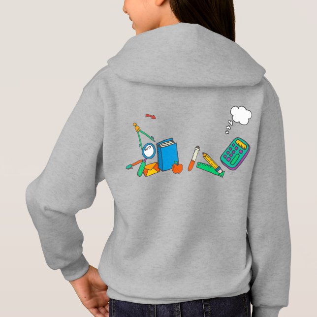 Kinderhoodie Hoodie (Rückseite)