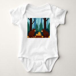 Kinderillustration Baby Strampler