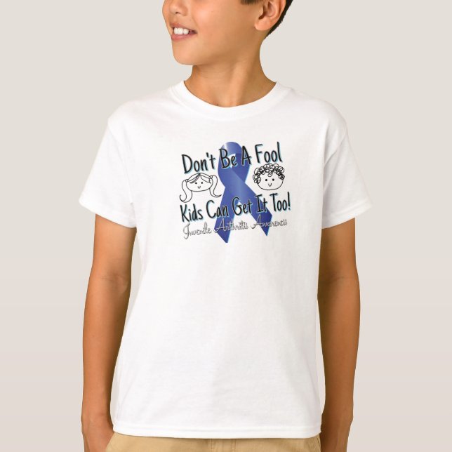 Kinderjugendlicher Arthritis-Bewusstseins-T - T-Shirt (Vorderseite)