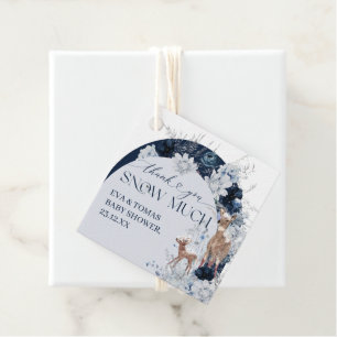 Kinderkälte außerhalb Winter Blumenstrauß Baby Dus Geschenkanhänger