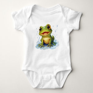 Kinderkarosserie-Frosch Baby Strampler