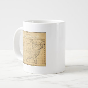 Kinderkarte der Vereinten Staaten Jumbo-Tasse