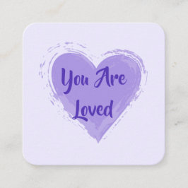 Kinderkarte: Karten "You are love"