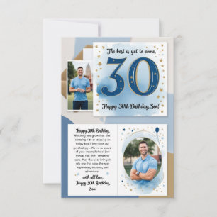 Kinderkarte zum 30. Geburtstag Einladung