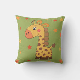 Kinderkissen mit Giraffe & Stars Kissen