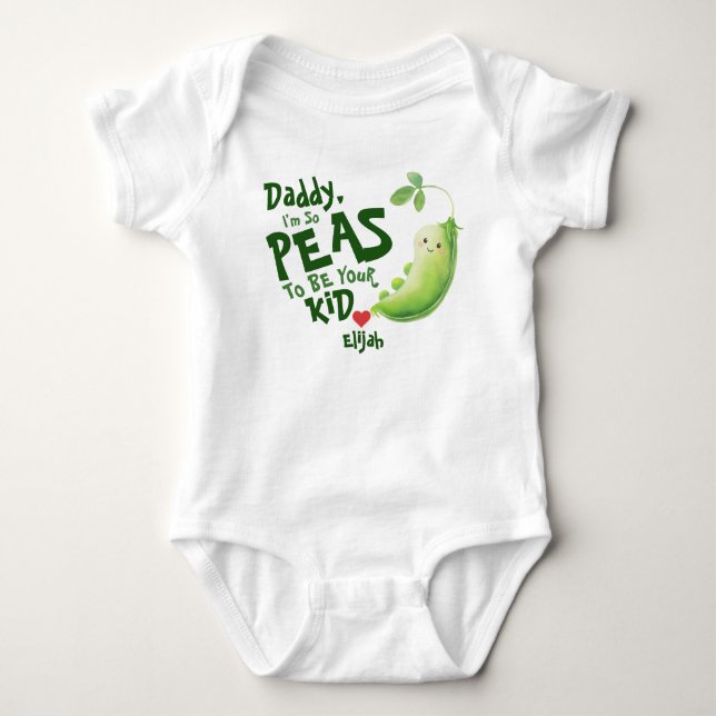 Kinderkleidung für den Vater - Niedliches Geschenk Baby Strampler (Vorderseite)