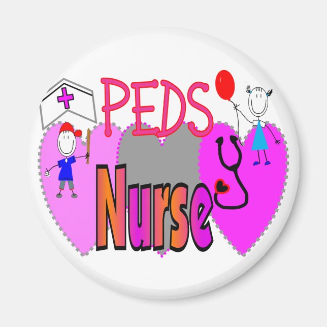 Kinderkrankengeschenke, einzigartige Fun Designs Magnet (Vorne)