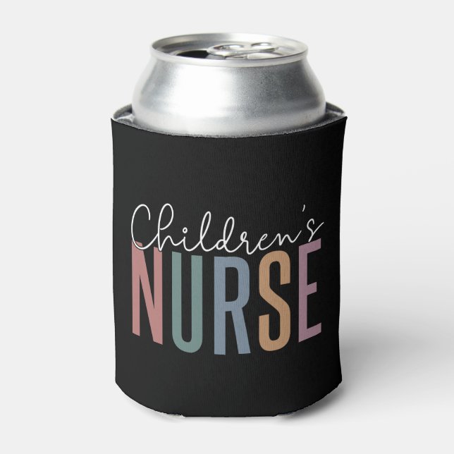 Kinderkrankenhaus | Retro Children's Nursing Dosenkühler (Kanne Vorderseite)