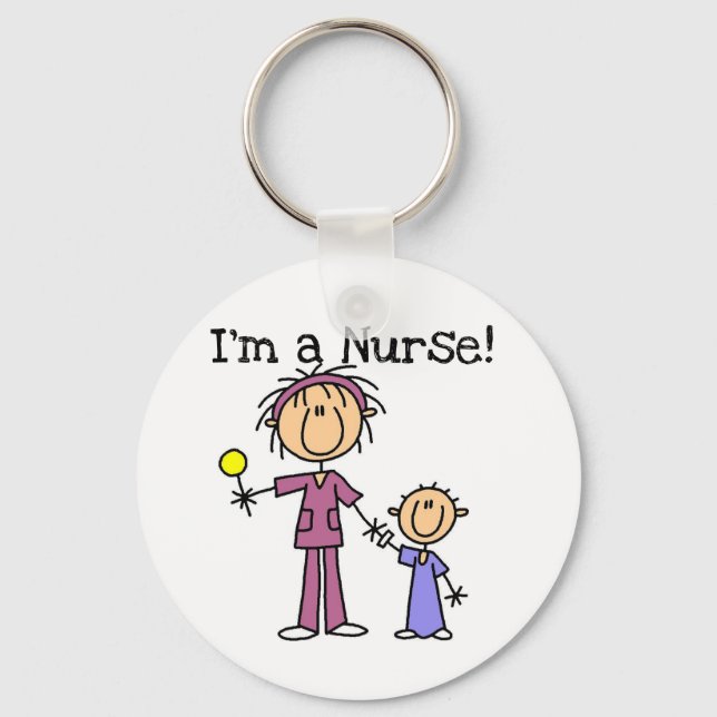 Kinderkrankenpflege mit T - Shirt und Geschenken Schlüsselanhänger (Vorderseite)