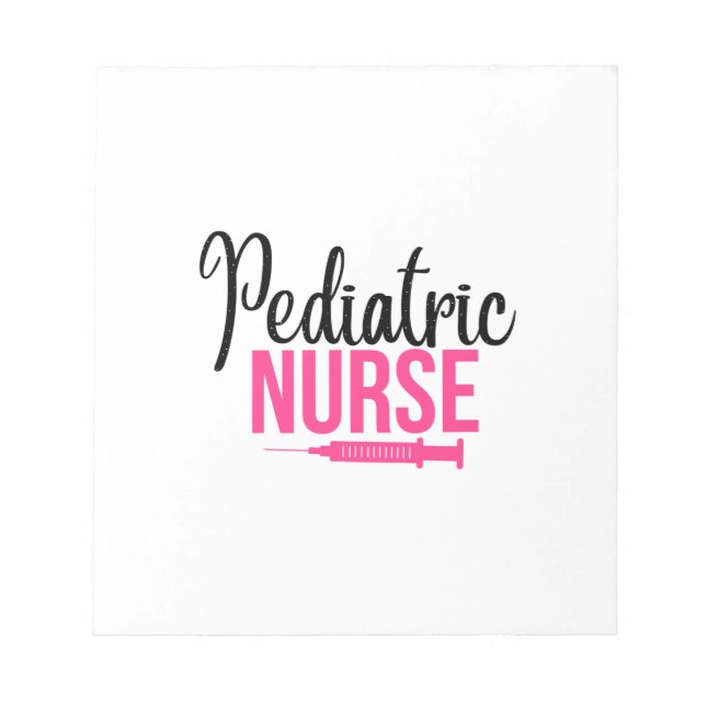 Kinderkrankenpflege Notizblock (Vorderseite)