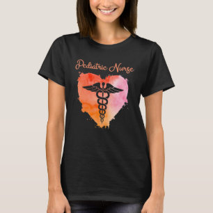 Kinderkrankenpfleger Abschluss Caduceu T-Shirt