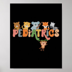 Kinderkrankenpfleger Kindergarten Nur Crew Schule Poster